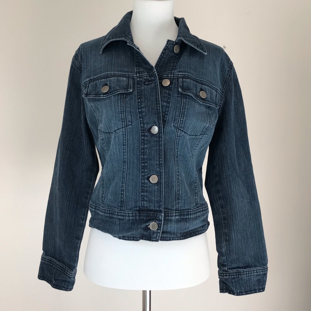 New York & Company Stretch Denim Jacket